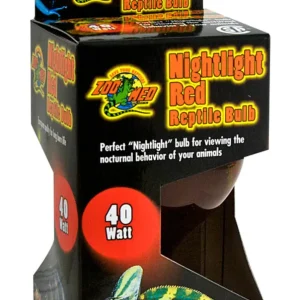 Zoo Med Nightlight Red Reptile Bulb, Red, 40W