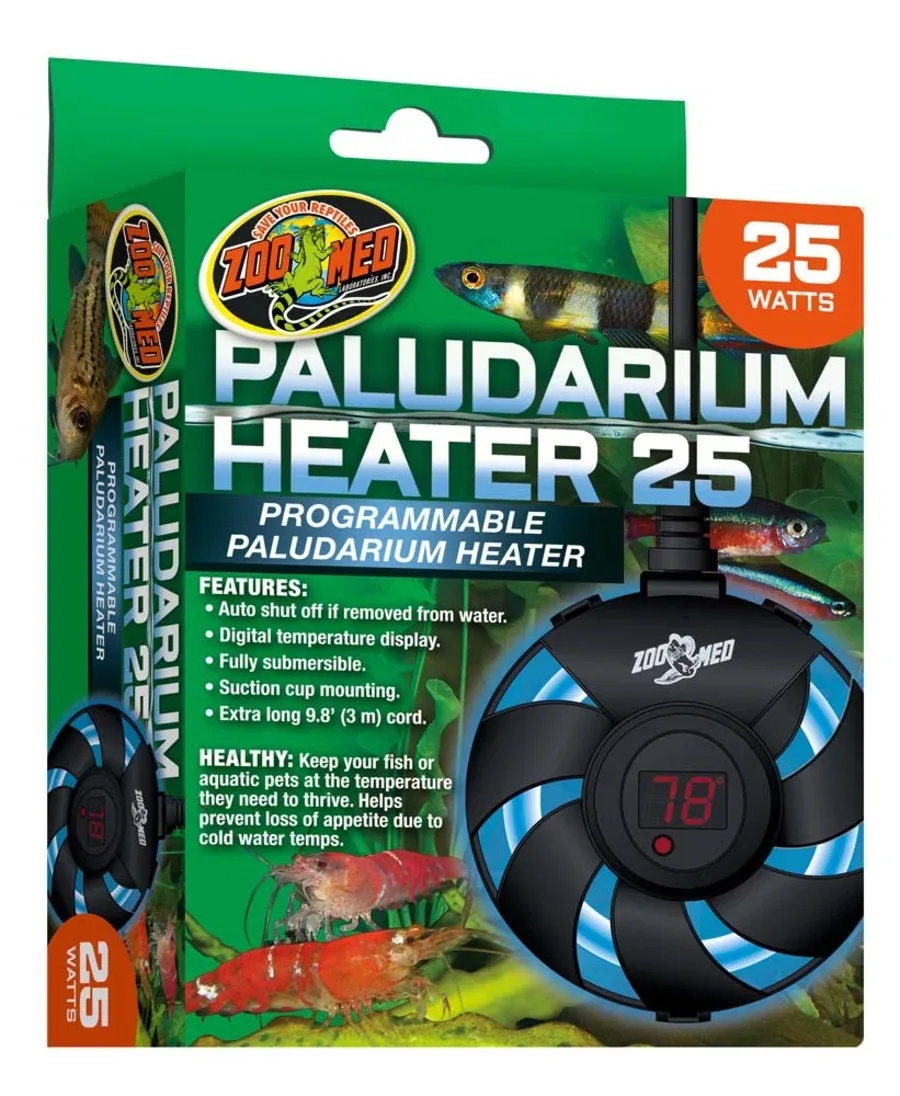 Zoo Med Paludarium Aquarium Heater 25W