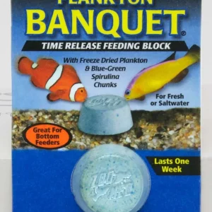 Zoo Med Plankton Banquet Fish Feeding Block, 0.45 oz, Regular