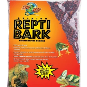 Zoo Med Premium ReptiBark Bedding Substrate Brown 4 qt