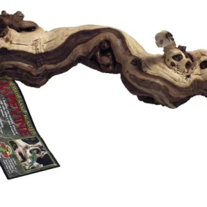 Zoo Med Premium Sand Blasted Grapevine Wood Brown Show