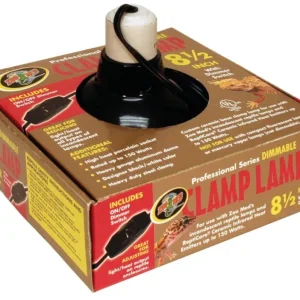 Zoo Med Professional Series Dimmable Clamp Lamp Black 8.5 in