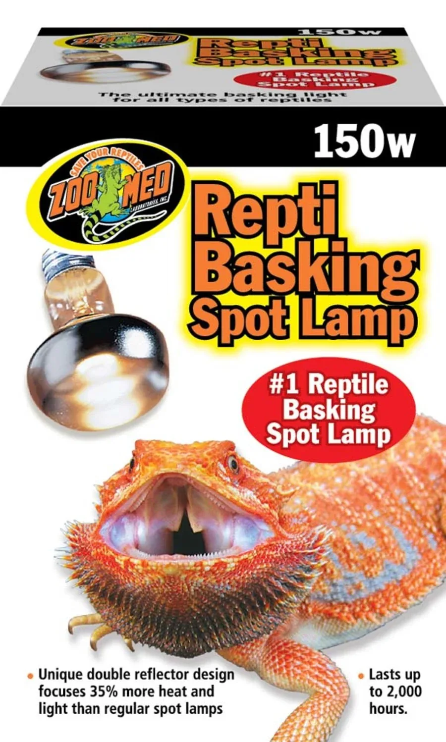 Zoo Med Repti Basking Spot Lamp, 150W