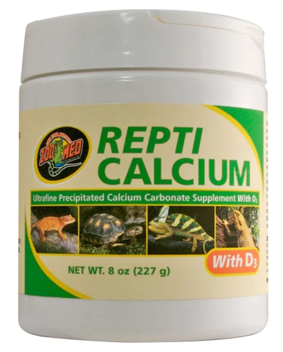Zoo Med Repti Calcium with Vitamin D3 Reptile Supplement, 8 oz