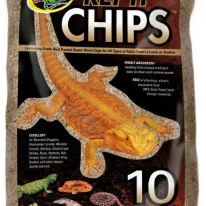 Zoo Med Repti Chips Substrate, Brown, 10 qt