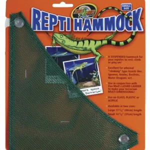 Zoo Med Repti Hammock Basking Platform, Green, 14.2 in, Small