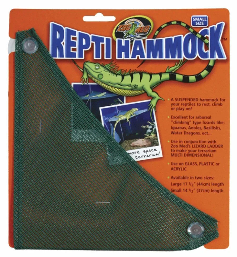 Zoo Med Repti Hammock Basking Platform, Green, 14.2 in, Small