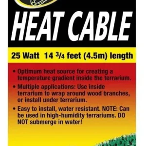 Zoo Med Repti Heat Cable, 14.75 ft, 25W