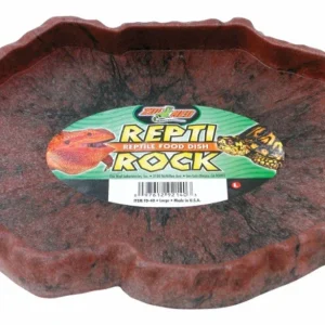 Zoo Med Repti Rock Food Dish Assorted Large