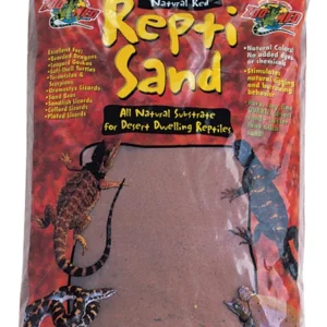 Zoo Med ReptiSand Natural, Red, 10 lb each, Case of 3