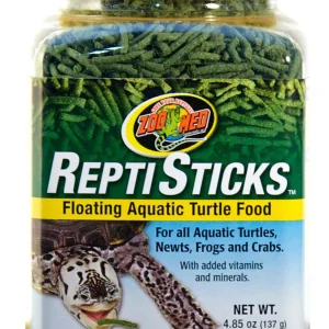 Zoo Med Reptisticks Floating Aquatic Turtle Dry Food, 4.85 oz