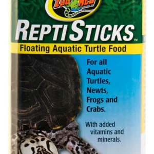 Zoo Med Reptisticks Floating Aquatic Turtle Dry Food, 8 oz
