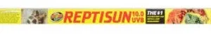 Zoo Med ReptiSun 10.0 UVB T8 Fluorescent Lamp, White, 48 in