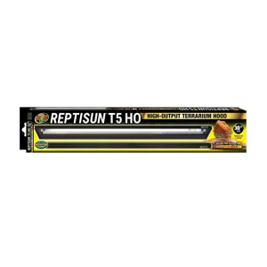 Zoo Med ReptiSun T5 HO Terrarium Hood with 10.0 UVB Bulb, 30 in