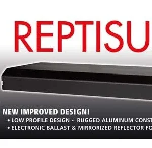 Zoo Med ReptiSun T8 Terrarium Hood Black 20 in Hood Only
