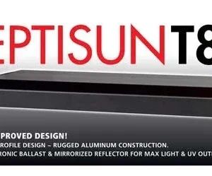 Zoo Med ReptiSun T8 Terrarium Hood Hood Only, Black, 24 in