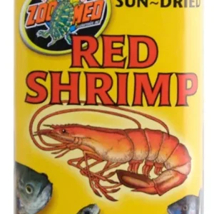 Zoo Med SunDried Large Red Shrimp Reptile Food, 5 oz