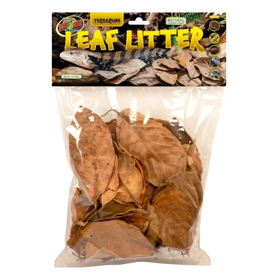 Zoo Med Terrarium Leaf Litter Natural Jackfruit Leaves 1 oz