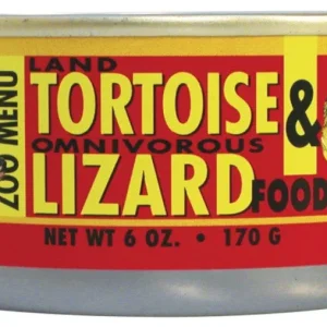 Zoo Med Tortoise and Omnivorous Lizard Wet Food, 6 oz