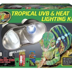 Zoo Med Tropical UVB & Heat Lighting Kit