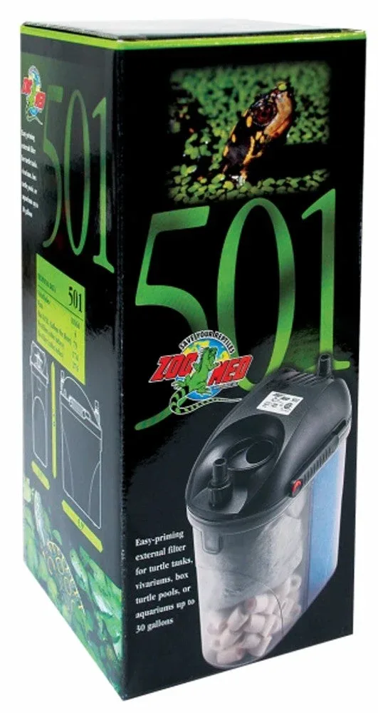 Zoo Med Turtle Clean 15 External Canister Aquarium Filter