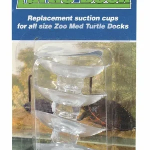 Zoo Med Turtle Dock Suction Cups, Clear, 4-Count