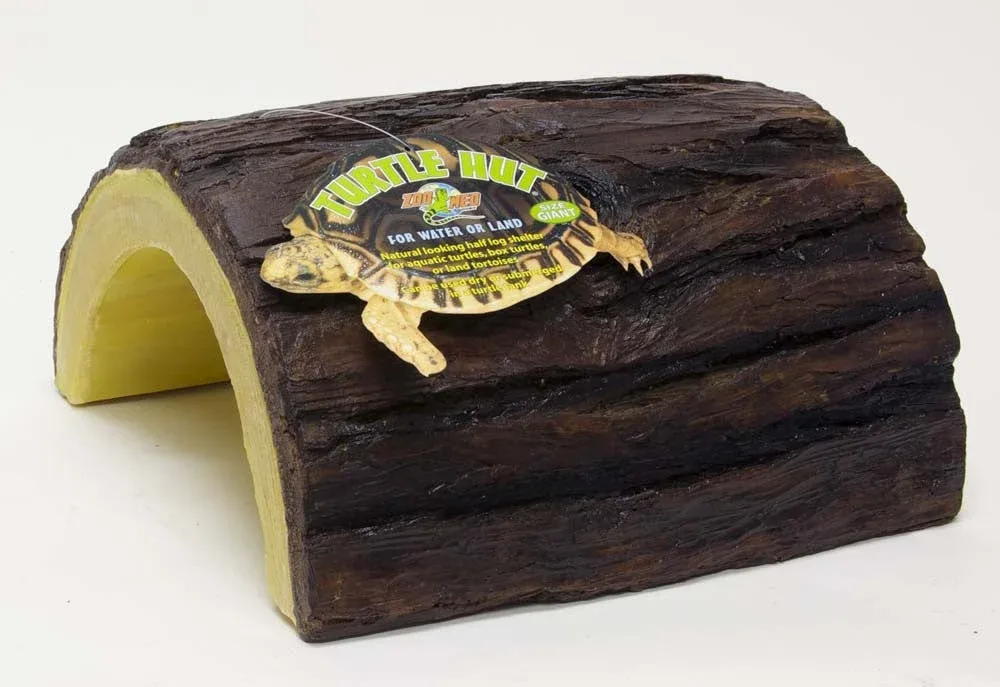 Zoo Med Turtle Hut Brown/Yellow, Giant