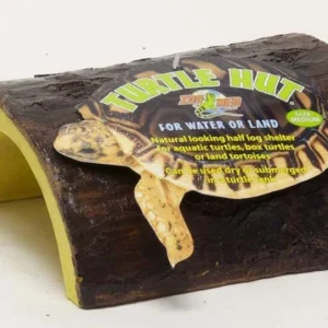 Zoo Med Turtle Hut Brown/Yellow, Medium