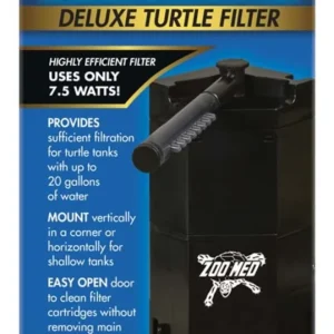 Zoo Med TurtleClean 20 Deluxe Turtle Aquarium Filter