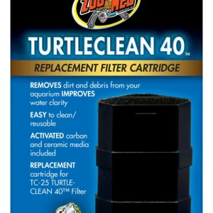 Zoo Med TurtleClean 40 Replacement Aquarium Filter Cartridge - 40 gal