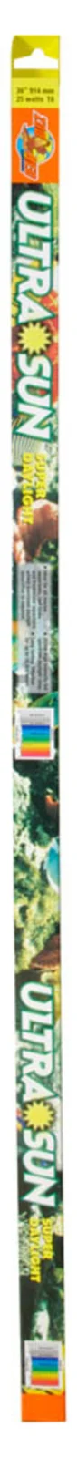 Zoo Med Ultra Sun Trichromatic Super Daylight T8 Lamp, White, 36 in