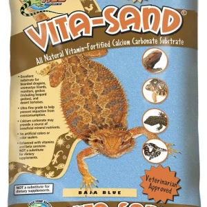 Zoo Med Vita-Sand Substrate Blue, 10 lb each, Case of 3