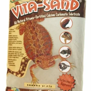 Zoo Med Vita-Sand Substrate Sahara Slate 3 ct, 10 lb
