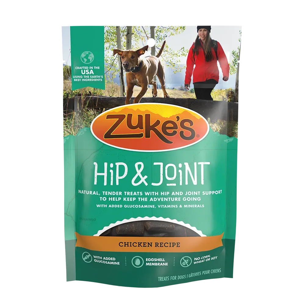 Zuke's Hip & Joint Chicken Recipe Dog Treats, 6oz