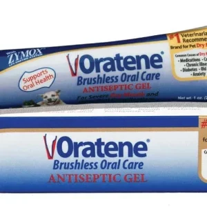 Zymox Brushless Enzymatic Oral Care Therapy Dental Gel 2.5oz Tube