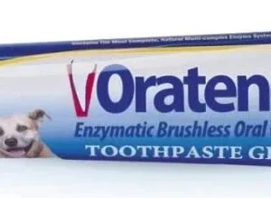 Zymox Oratene Enzymatic Brushless Toothpaste Gel for Dogs and Cats